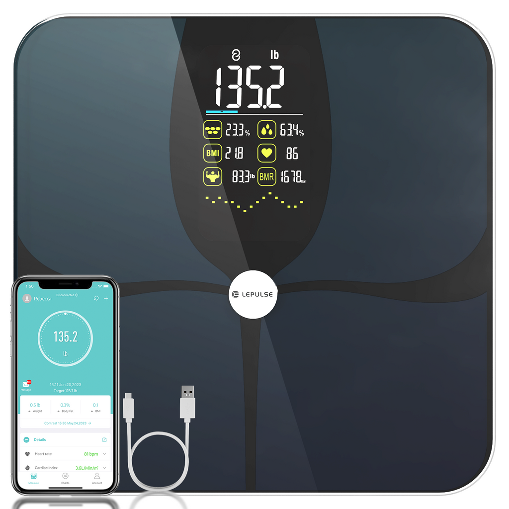 Lescale F4 Pro Large Display Smart Body Fat Scale
