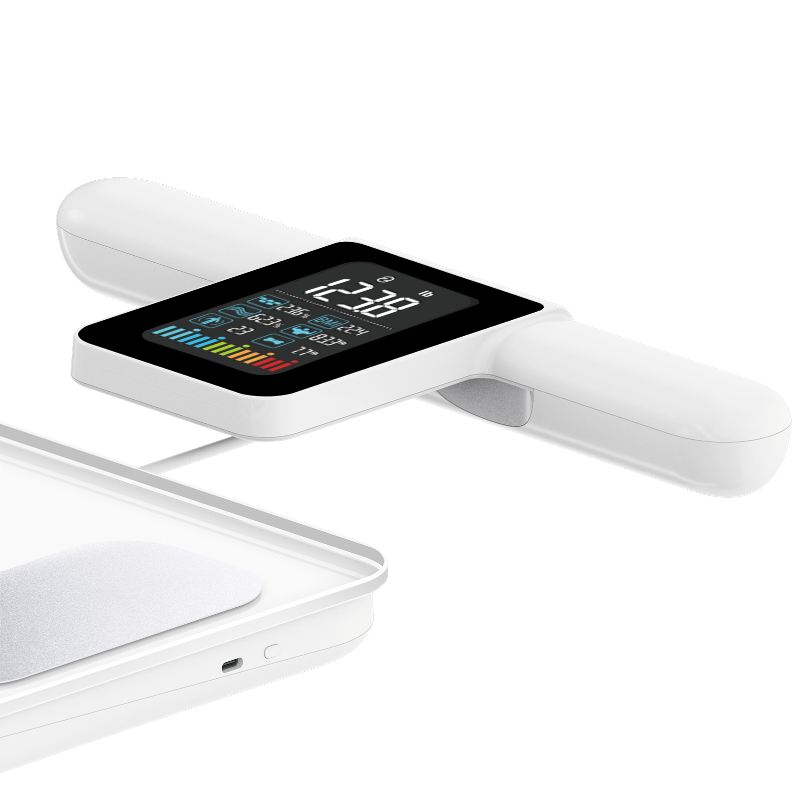 Lescale P3 Professional 8 Electrodes Body Fat Scale - Lepulse