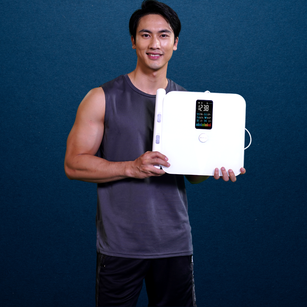 Bio-impedancemetry body composition analyzer - P1 - Viatom by Lepu - with  BIA / multifunctional / with LCD display
